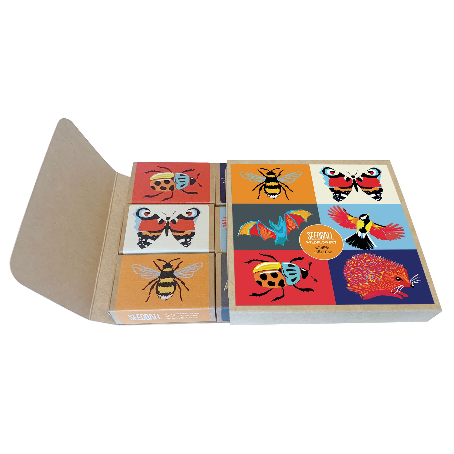 Wildflower Collection Seed Boxes